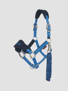 Halters Lead Ropes: LeMieux Vogue Headcollar & Leadrope - Benetton Blue