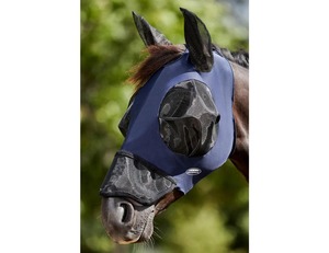 Halters Lead Ropes: Weatherbeeta ComFiTec Luxe Bug Eye Saver with Ears and Nose