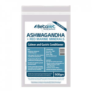 Behavioural Supplements For Horses: Betavet Ashwagandha + Red Marine Minerals