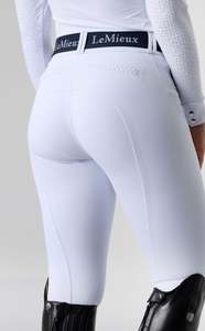 LeMieux Amara II Full Seat Breeches - White