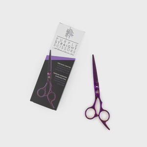 Hairy Pony: Hairy Pony Straight Horse Scissors - Purple