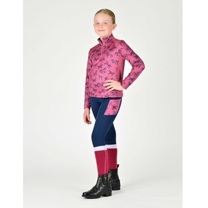 Riding Tops: Dublin Kids Autumn Sally Long Sleeve Riding Top