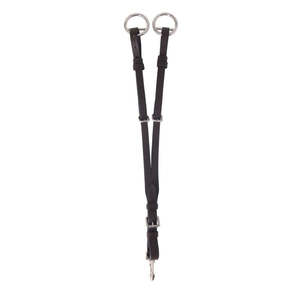Saddle Accessories Shims: Platinum Detachable Martingale Forks Spring Clasps