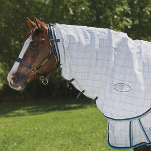 Horse Covers Nz: Weatherbeeta Summer Sheet Cotton Neck Rug