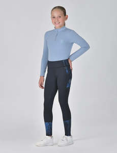 Horse Riding Clothing Show Apparel: Dublin Kids Form Riding Tights