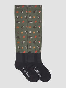 Lemieux: LeMieux Footsie Socks - Hedgehogs