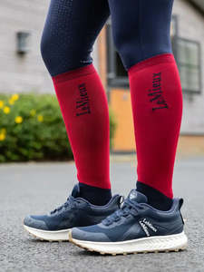 LeMieux Competition Socks 2 pack - Chilli