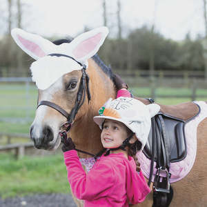 New Tack: Equetech Bunny Rabbit Horse Ear Bonnet
