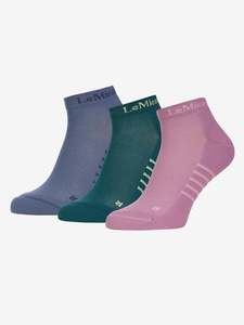 LeMieux Trainer Sock 3 Pack Multi - SS26