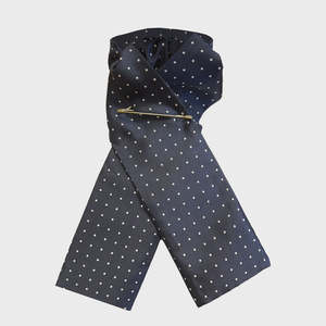 Equetech Ready-Tied Stock - Junior Navy
