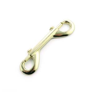 Umbria Brass Plated Double End Snap