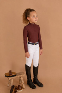 New Tack: Young Rider Long Sleeve Riding Top