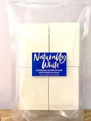 NATURALLY WHITE- Bulk pack of 4 soap bars