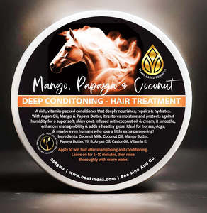 All: Mango, Papaya & Coconut Deep Conditioning Treatment for Horses