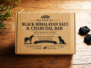 All: Black Himalayan Salt Soap for Itchy Horses and Dogs With Activated Charcoal