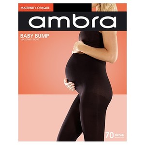 Ambra Baby Bump Opaque Maternity Tights 70 Denier - NZ Hosiery