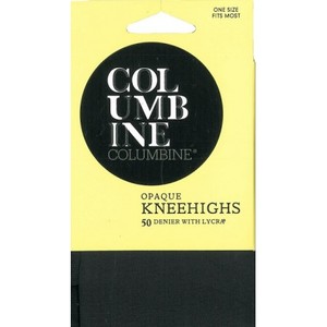 Below The Knee: Columbine Opaque Knee Highs in 50 Denier - NZ Hosiery