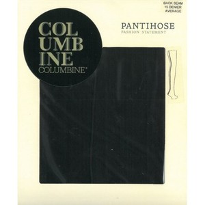 Seamed Pantyhose & Tights - NZ Hosiery - New Zealand Hosiery for Pantyhose & Tights: Columbine Back Seam Pantyhose - NZ Hosiery