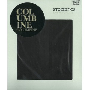 Opaque Stockings - NZ Hosiery - New Zealand Hosiery for Pantyhose & Tights: Columbine Opaque Stockings 50 Denier - NZ Hosiery