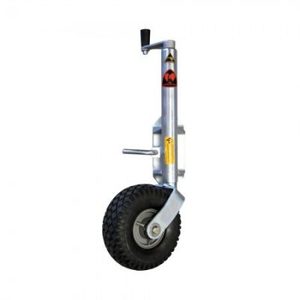 Products: Jockey Wheel – 8″ HD 75mm sidewind Galv Knott