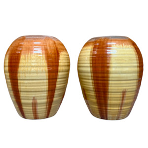 Curios And Collectibles: Shelly Vase Pair