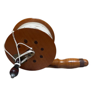 Curios And Collectibles: Wooden Reel