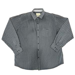 Charcoal Check Shirt - Size 2XL
