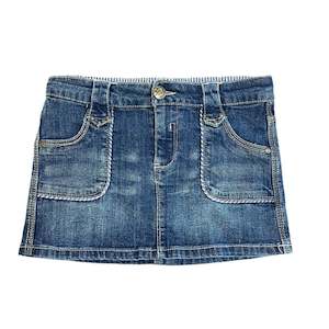 Childrens Clothing: Denim Skirt - Size 10