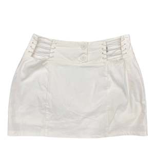Last Chance: White Mini Skirt - Size S