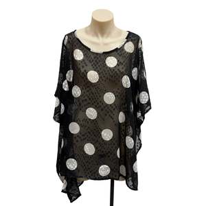 Tops: Spot Top - Size M/L