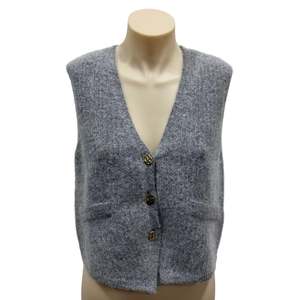 Grey Vest - Size S
