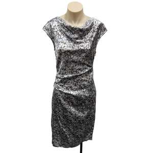 Womens Clothing: Cowl Neck Dress - Size 8