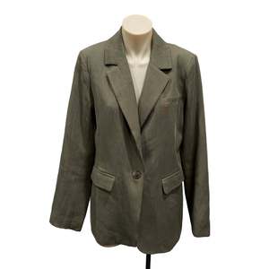 Womens Clothing: Green Blazer - Size 10