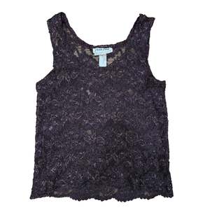 Rewind Collection: Sparkly Mesh Tank - Size 12