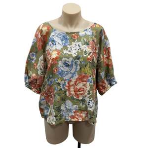 Tops: Linen Top - Size 12