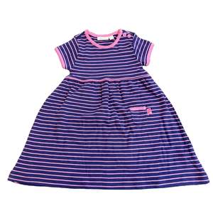 Childrens Clothing: Stripy Dress - Size 1 year