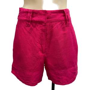 Last Chance: Pink Linen Shorts - Size 8