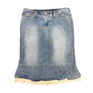Lace Trim Skirt - Size
