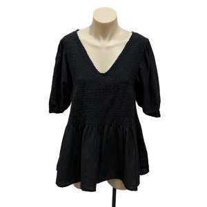 Black Peplum - Size 8