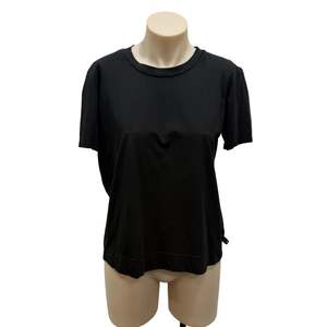 Womens Clothing: NZ Made Black Tee - Size 8