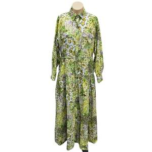Last Chance: Green Floral Dress - Size M