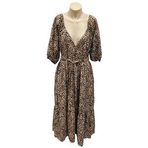 Cheetah Dress - Size 16