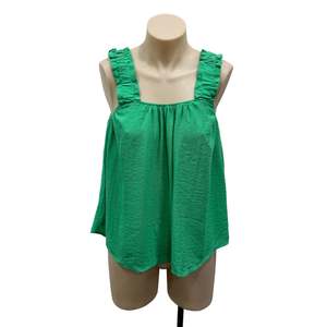 Tops: Green Tank - Size 8