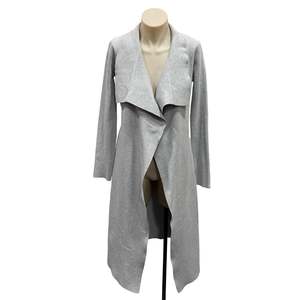 Womens Clothing: Grey Knit Cardigan- Size 8