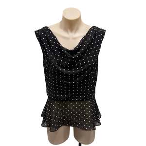 Womens Clothing: Polka Dot Tank - Size 10