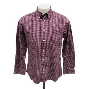 Red Gingham Shirt - Size M