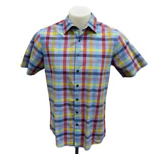 Mens Clothing: Colourful Shirt - Size S