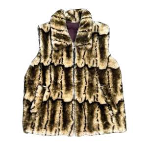 Faux Fur Vest - Size 12