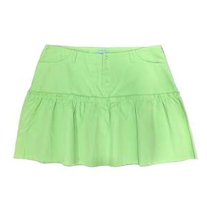 Green Mini Skirt - Size 32