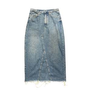 Rewind Collection: Denim Maxi Skirt - Size 6
